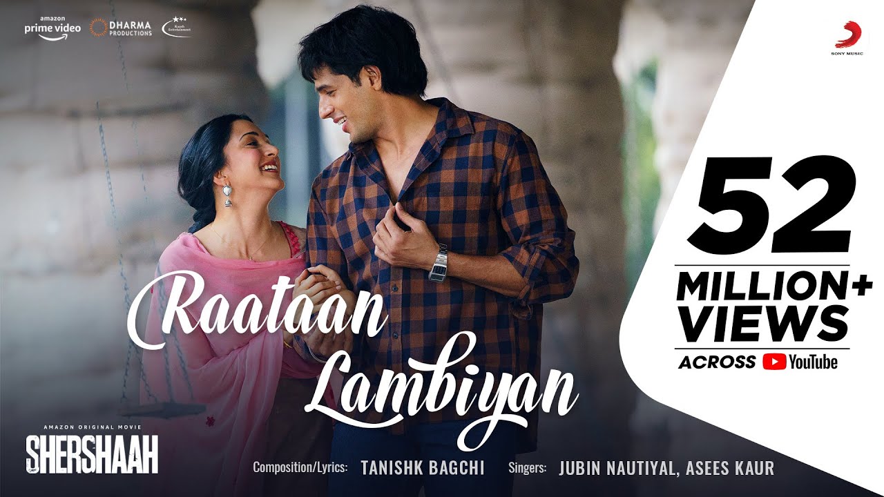 RAATAAN LAMBIYAN LYRICS – Shershaah x Jubin Nautiyal